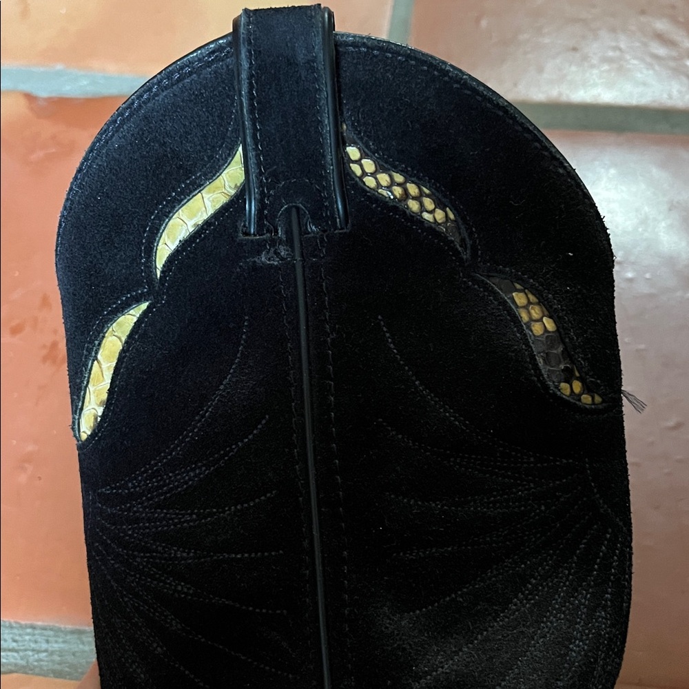 Vintage Code West Python Cowboy Boots - image 3